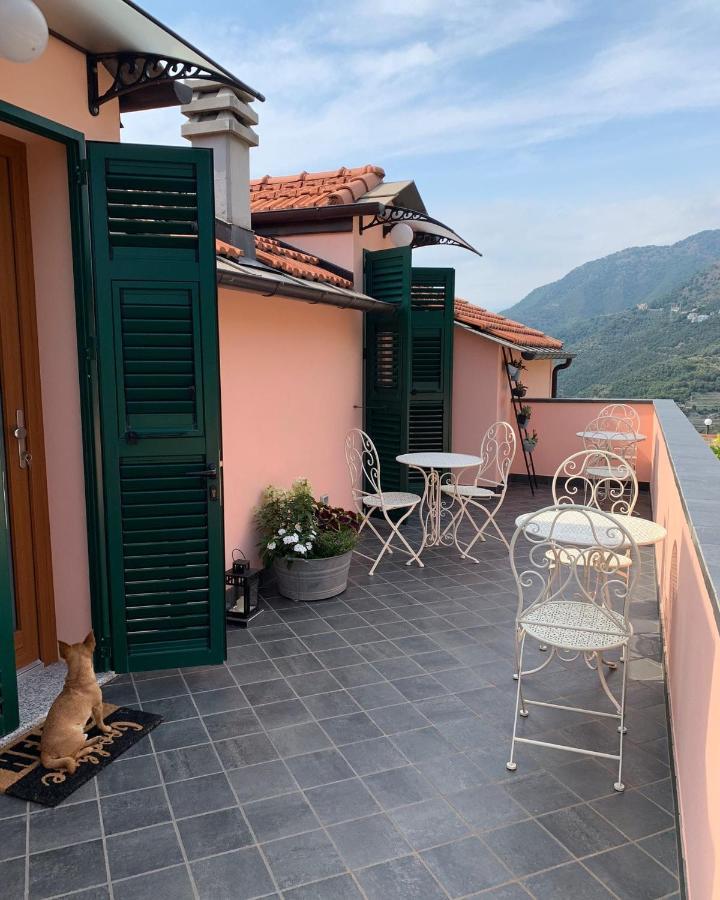 La Vista Del Poggio Bed and Breakfast Castellaro  Buitenkant foto