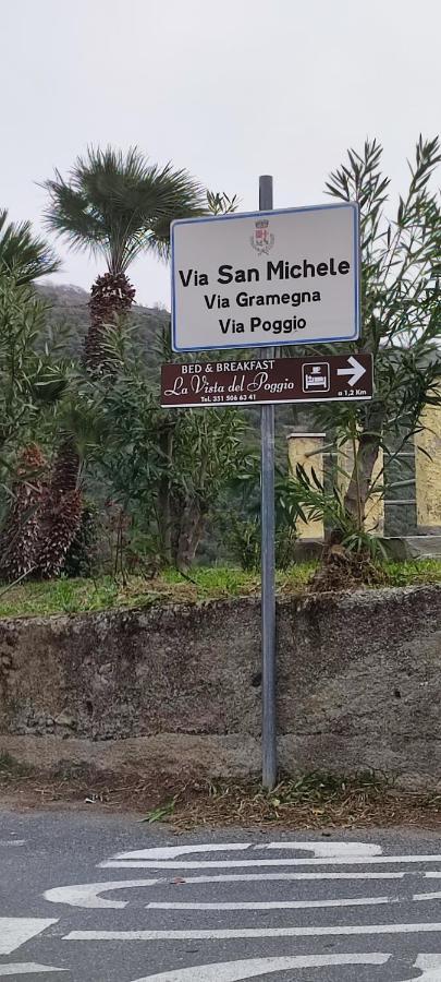 La Vista Del Poggio Bed and Breakfast Castellaro  Buitenkant foto